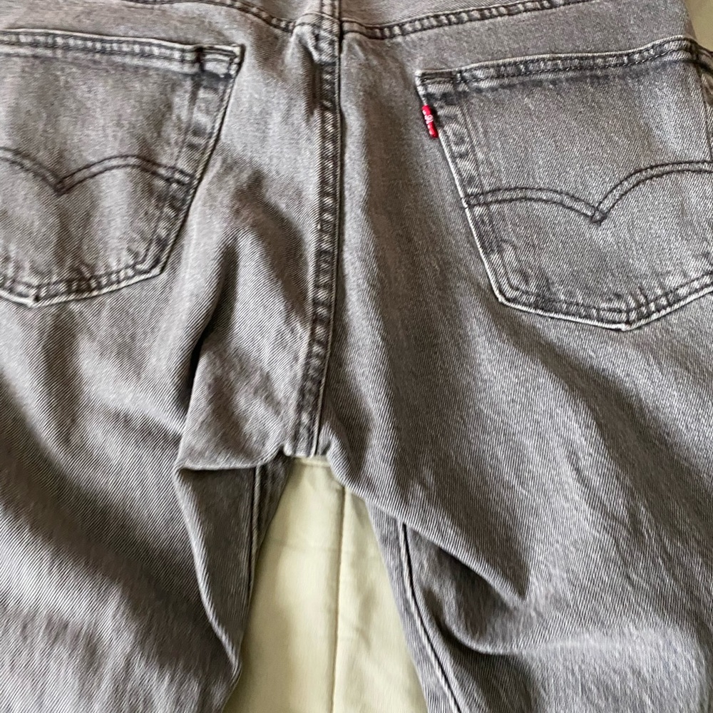 Gray Levi jeans